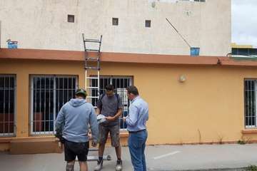El Ayuntamiento dice que las obras del Centro de Alzhéimer van a buen ritmo (Foto TA)